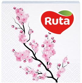 Napkins Ruta Sakura 24x24 40pcs 2-ply with print